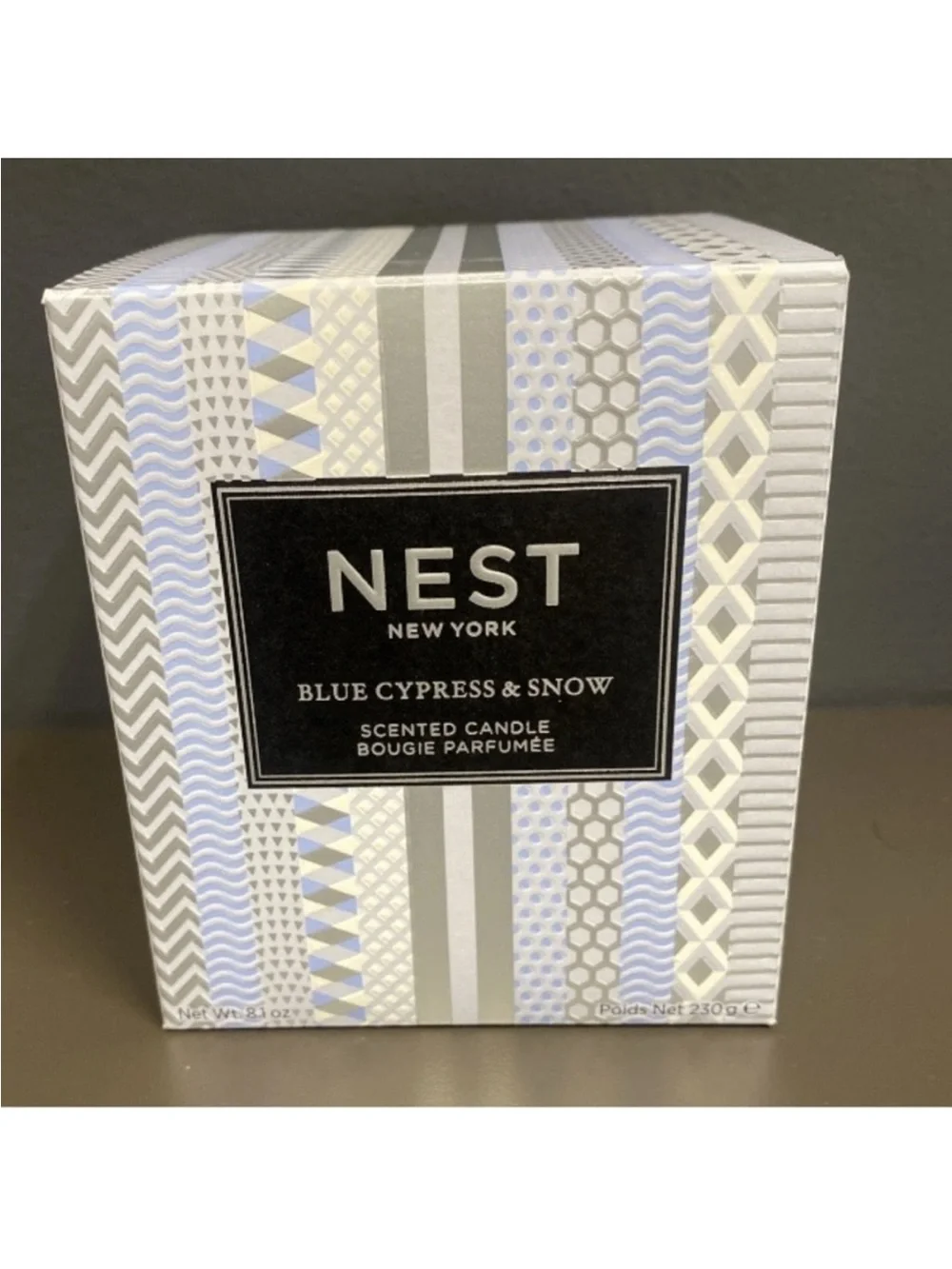 Nest Fragrances New York Blue Cypress and Snow Classic 8.1 Oz New